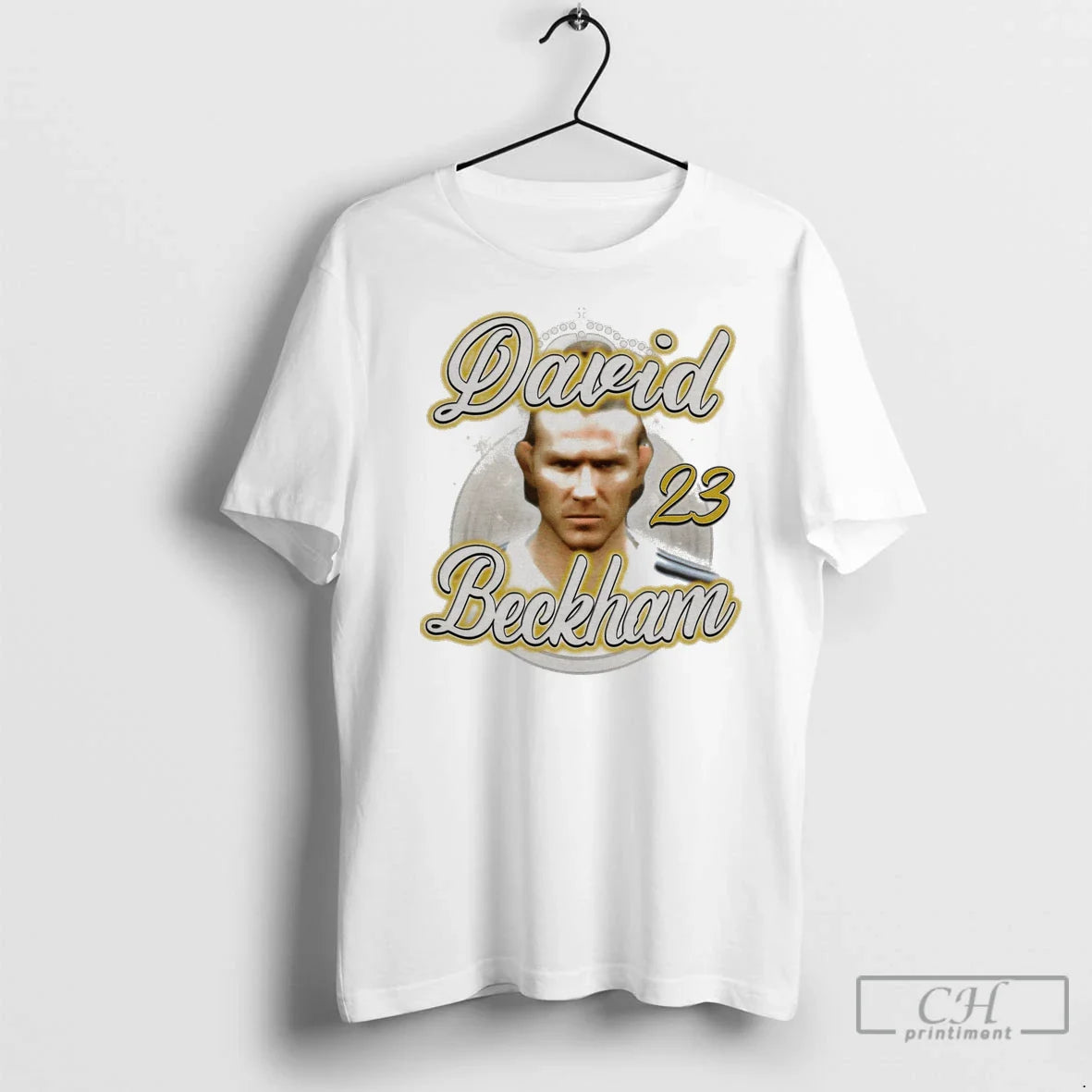 Premium David Beckham Fifa All Star Te Long Sleeve Premium Merch