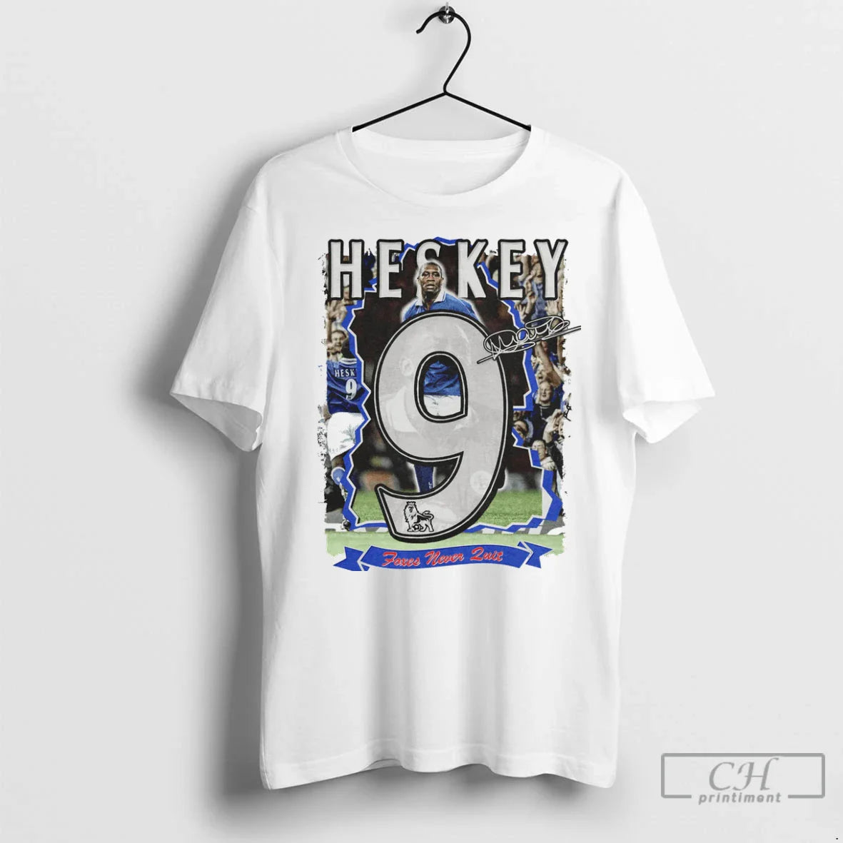 Premium Emile Heskey Leicester City Hoodie Premium Art