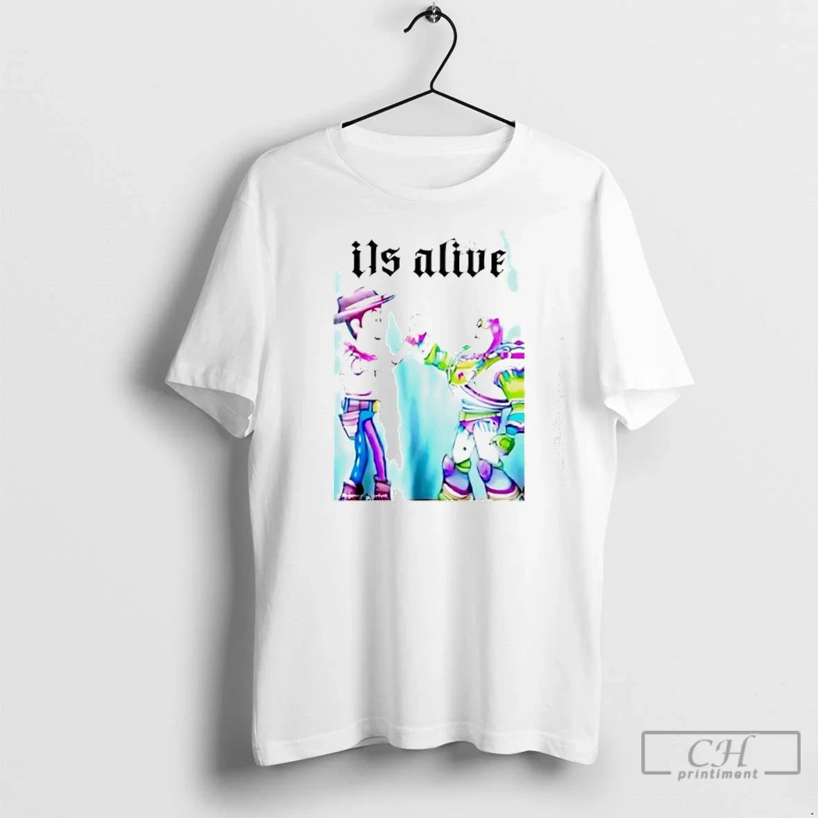 Premium Iis Alive Toy Story Woody And Buzz Lightyear TShirt Classic