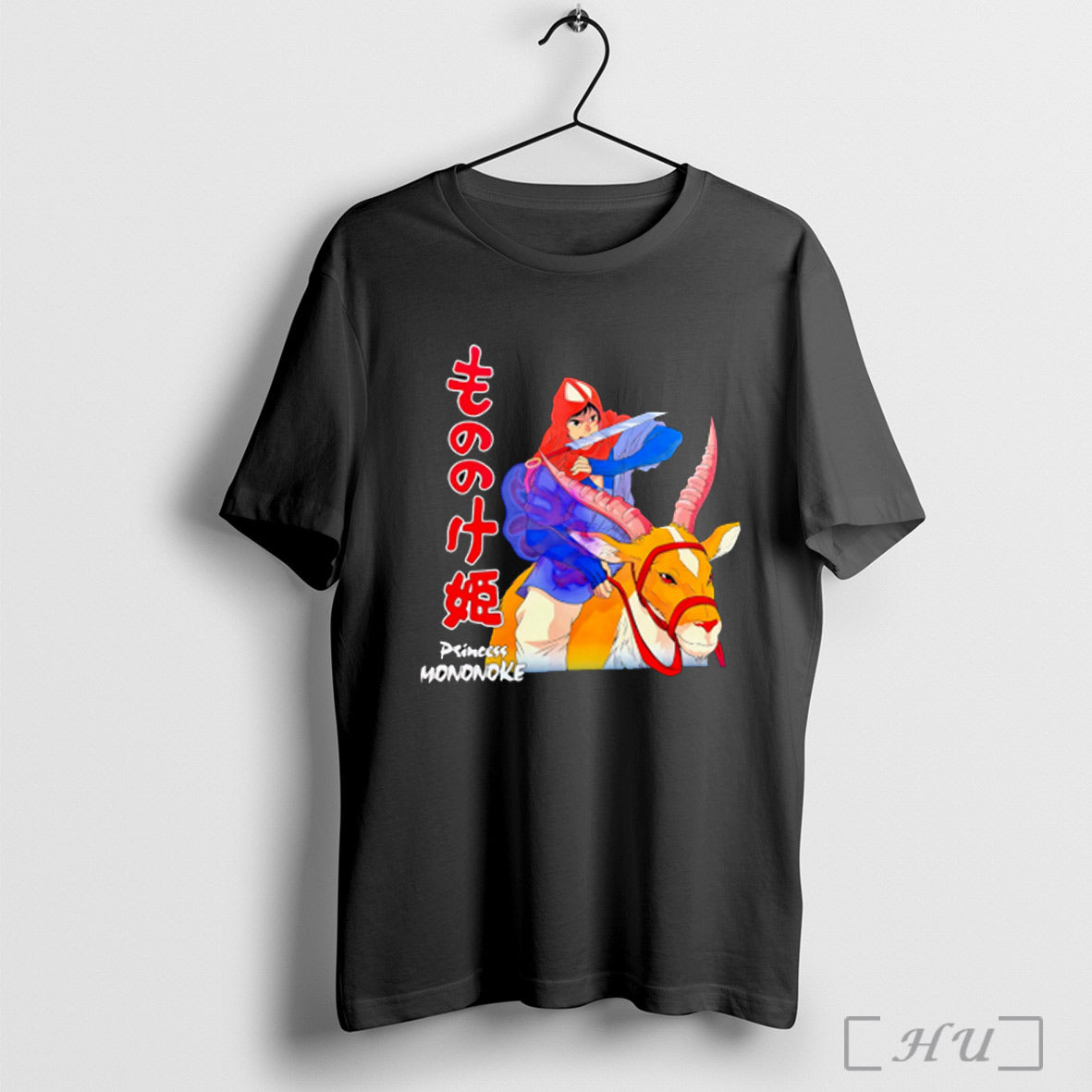 Princess Mononoke Riding Deer T Shirts Tank Top Modern Art