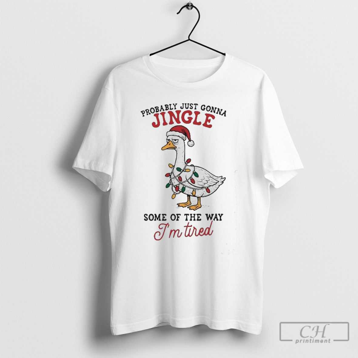 Probably Just Gonna Jingle Some Way Im Tired Duck Halloween