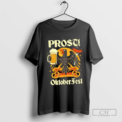 Prost Oktoberfest German Eagle Beer Wurst Long Sleeve Stylish Gift