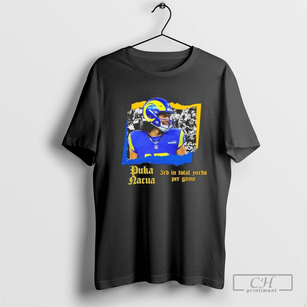 Puka Nacua 3Rd Total Yards Per Game Tank Top Unique Style