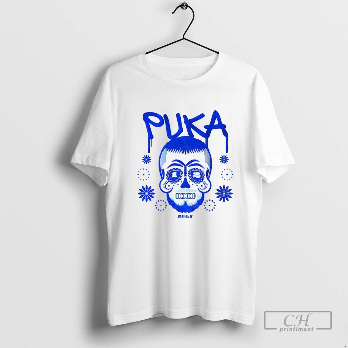Puka Nacua Sugar Skull Remix Tee Unique Fashion