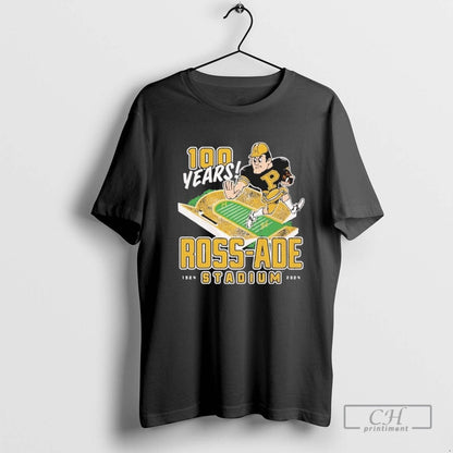 Purdue Boilermakers 100 Years Ross Ade Tee Designer Art