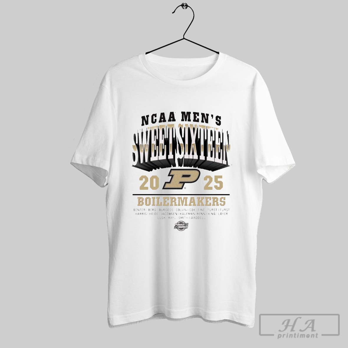 Purdue Boilermakers Basketball 2025 Ncaa Mens Sweet Sixteen March