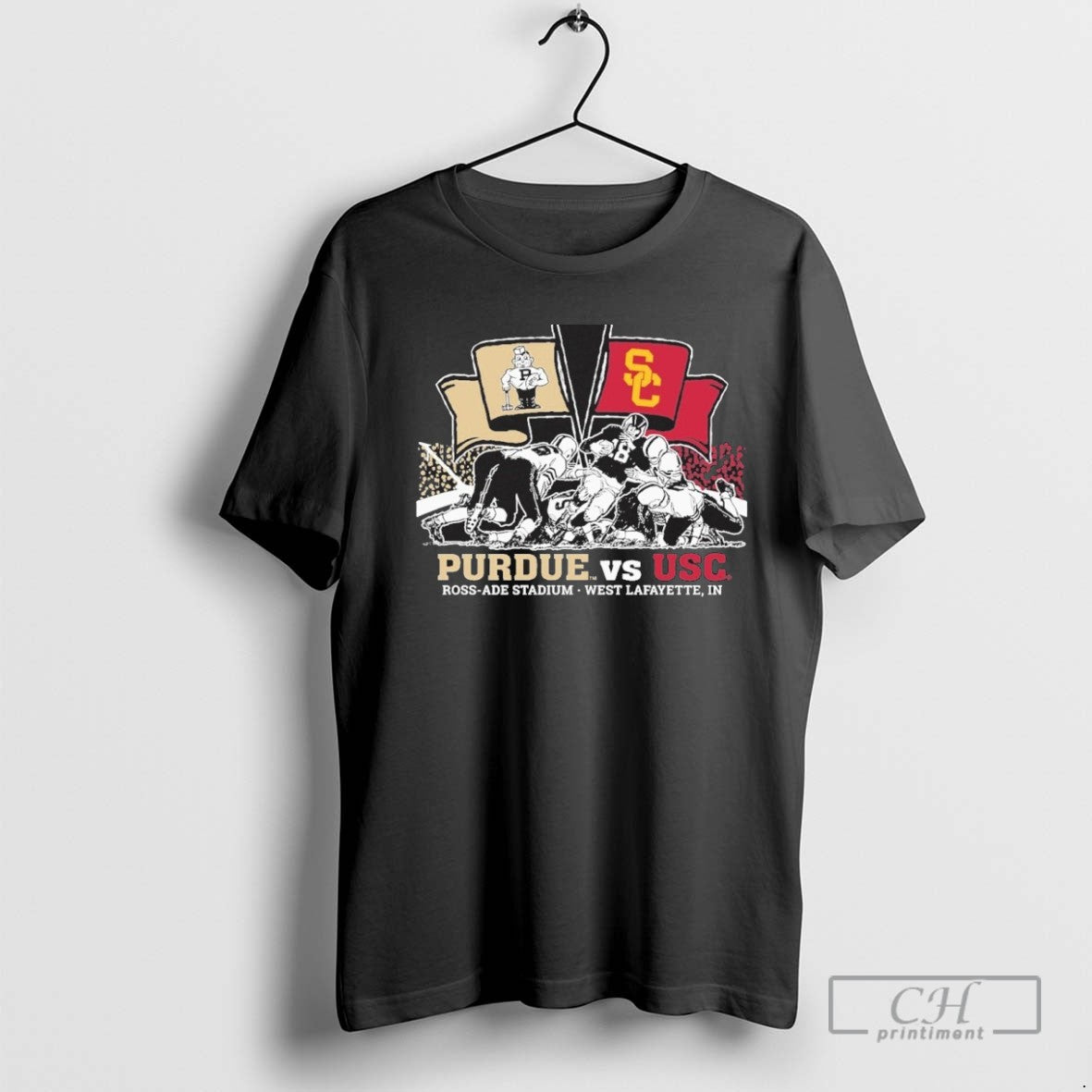 Purdue Vs Usc Gameday Ross Ade Stadium Sweatshirt Elegant Apparel
