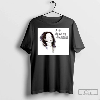 Rip Assata Shakur T Shirts Long Sleeve Modern Collection