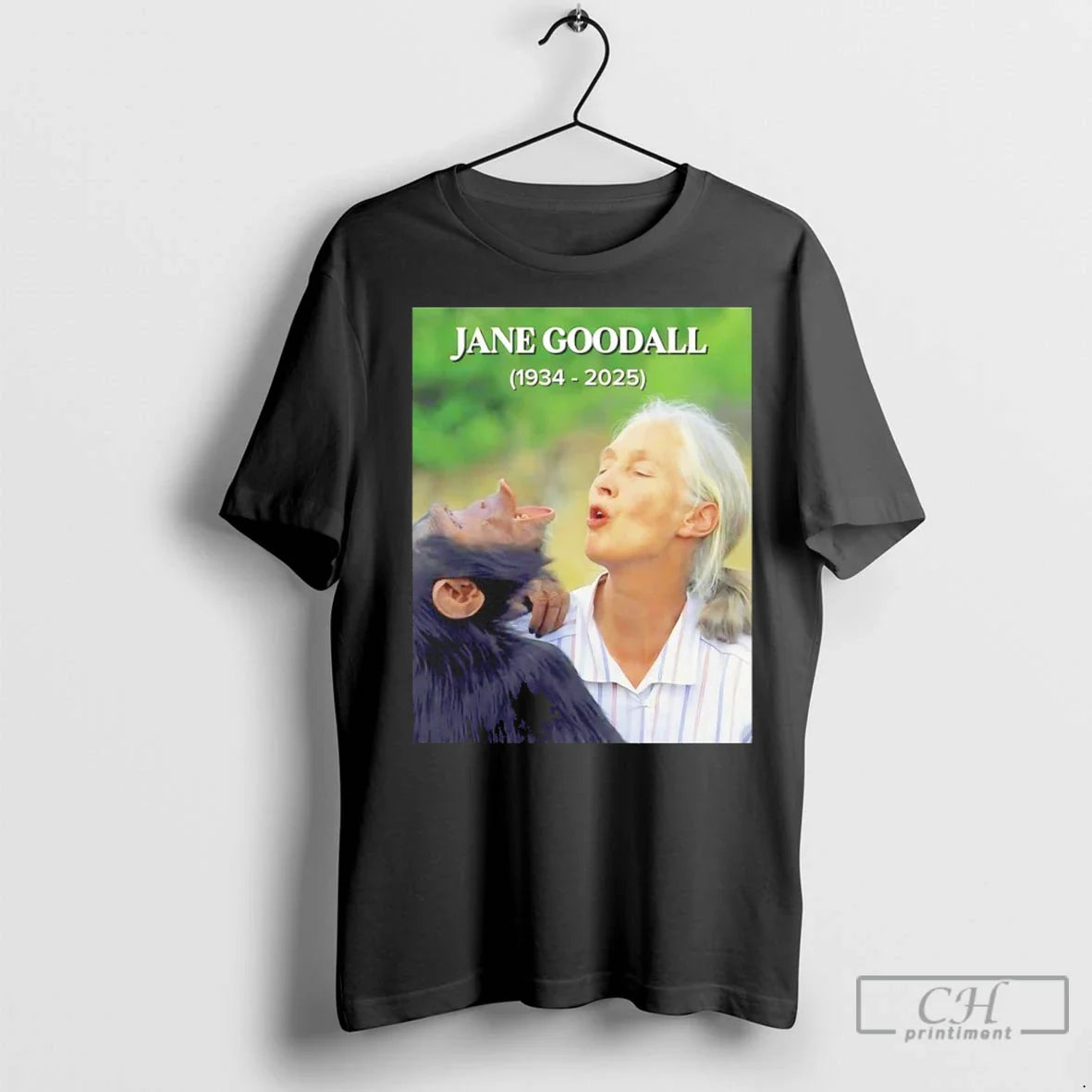 Rip Jane Goodall 1934 2025 T Shirts Tank Top Retro Merch