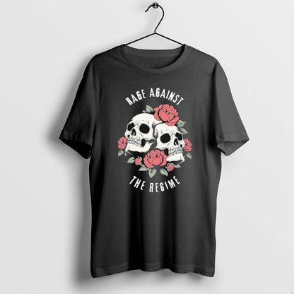 Rage Against Regime Skulls T Shirts TShirt Trendy Apparel