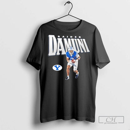 Raider Damuni Illustrated Byu Cougars T Shirts Tee Stylish Apparel
