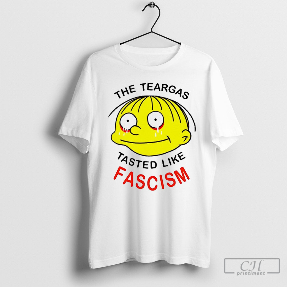 Ralph Wiggum Simpsons Teargas Tasted Like Fascism Tee Modern Apparel