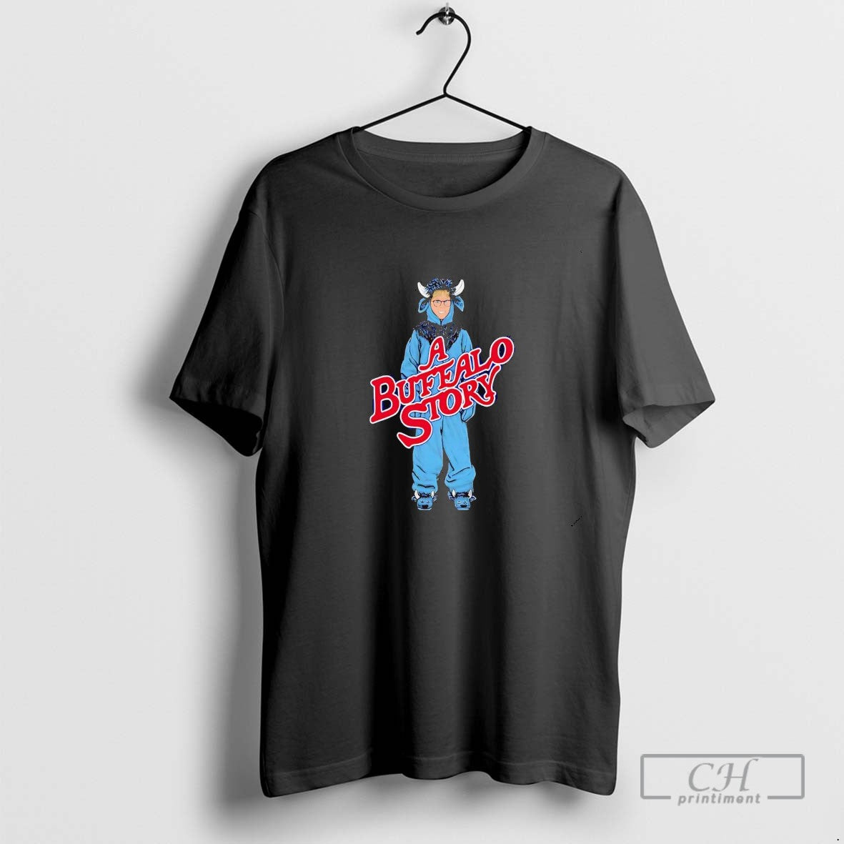 Ralphie Buffalo Suit Buffalo Story Story Parody Hoodie Elegant Style