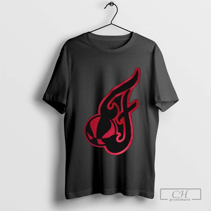 Randy Johnson Wearing Indiana Fever Basketball Wnba Logo Tank Top