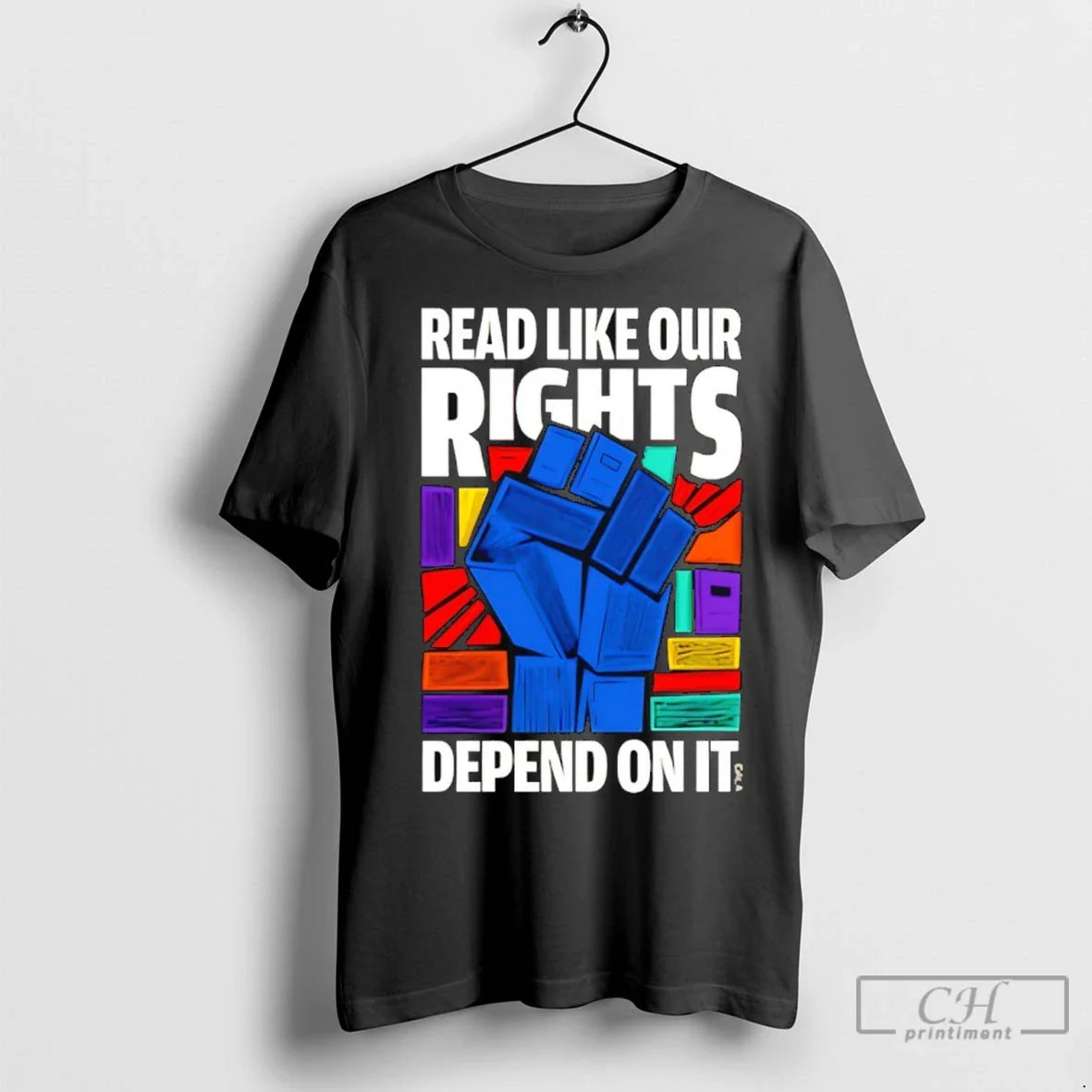 Read Like Our Rights Depend It T Shirts Tee Classic Merch