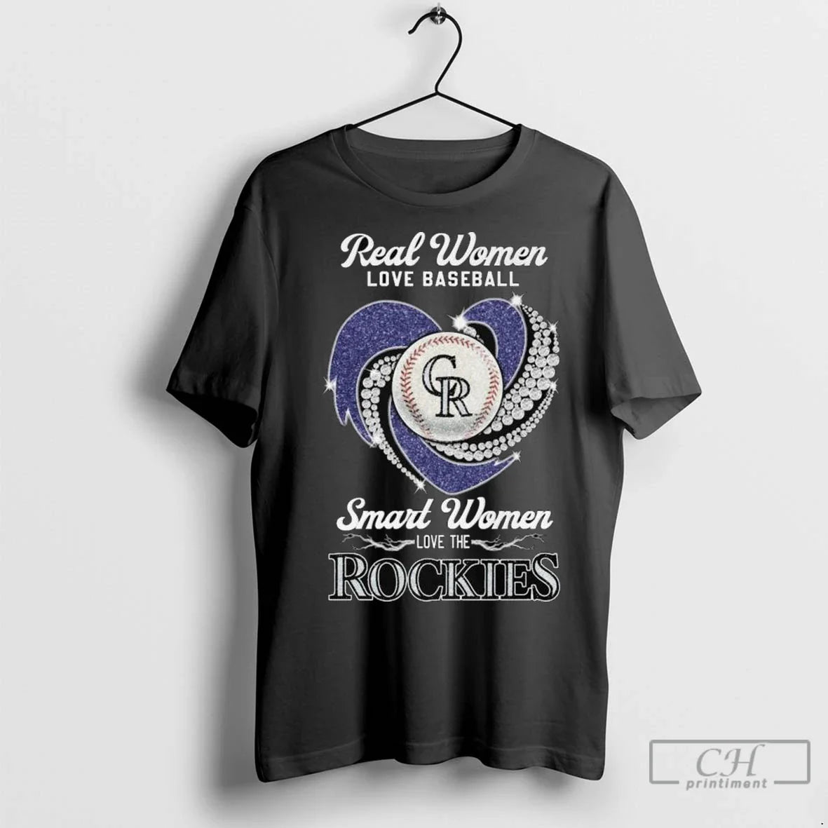 Real Love Baseball Smart Love Colorado Rockies Diamond Heart 2025