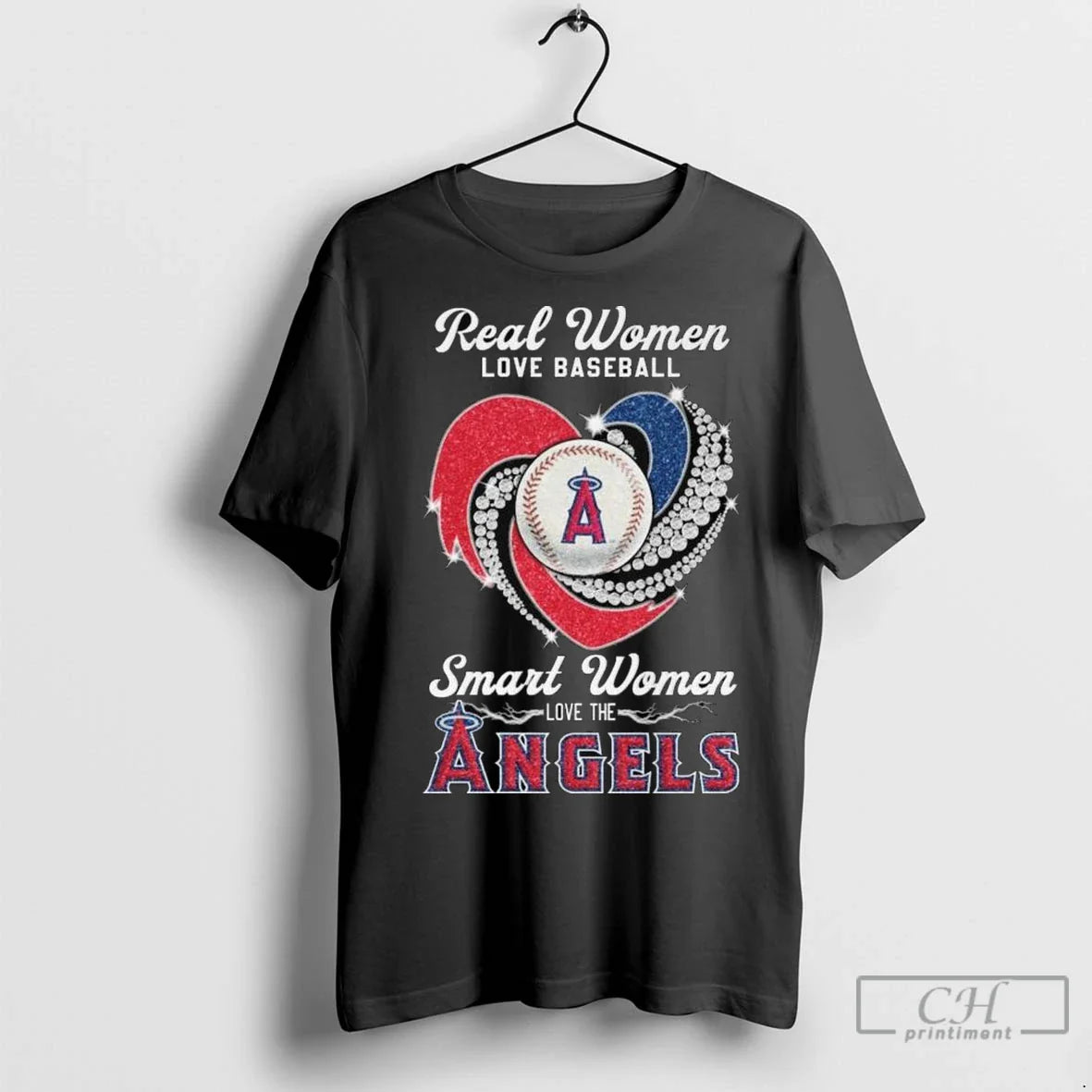 Real Love Baseball Smart Love Los Angeles Angels Diamond Heart 2025