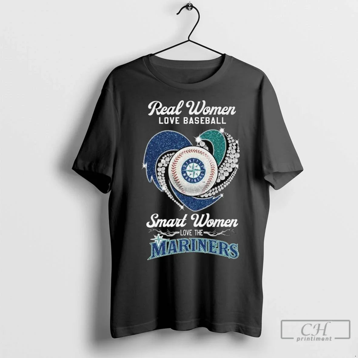 Real Love Baseball Smart Love Seattle Mariners Diamond Heart 2025