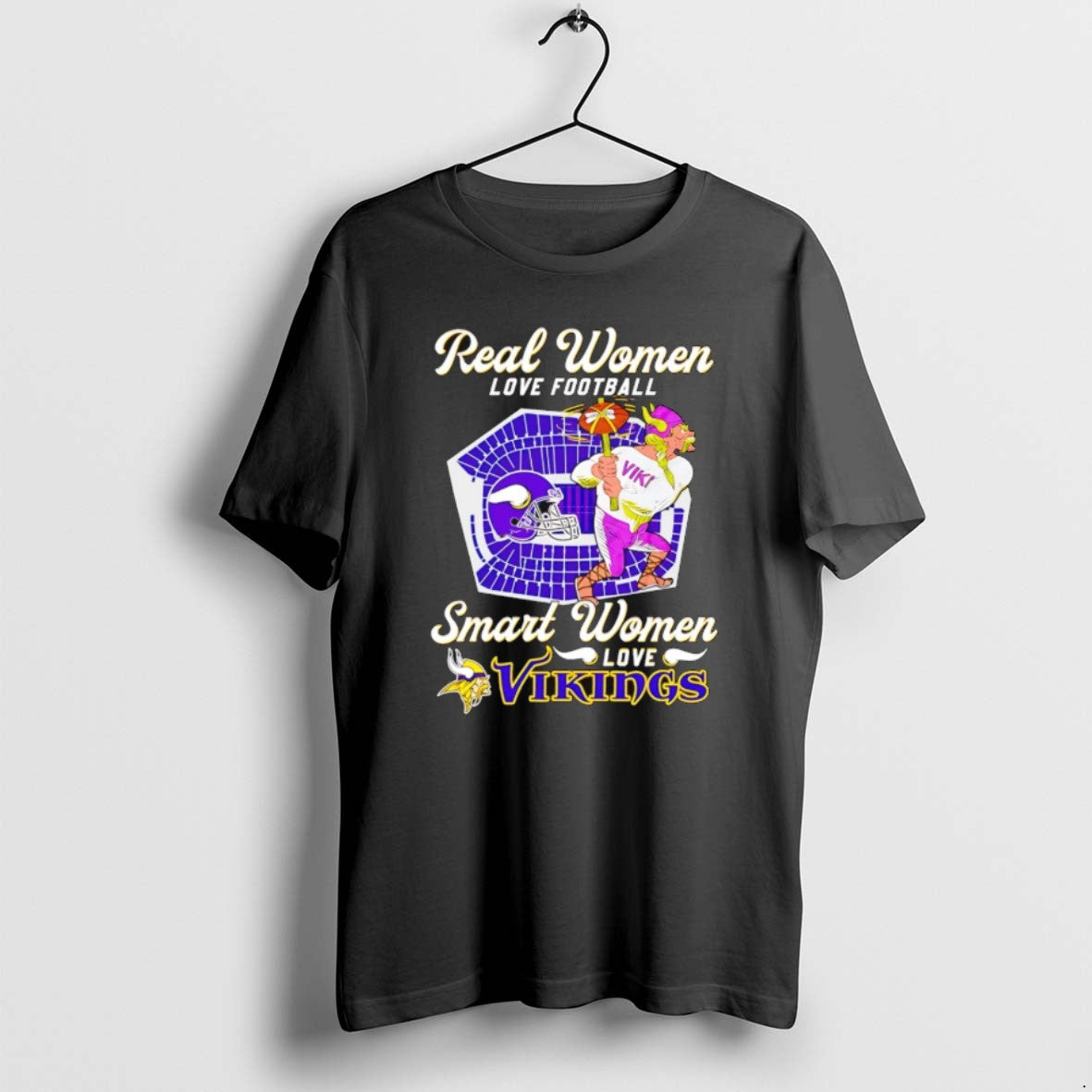 Real Love Minnesota Vikings Football Smart Love Viktor Viking T