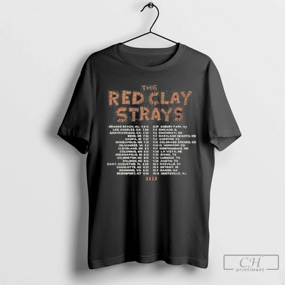 Red Clay Strays Get Right Tour Tank Top Premium Fashion
