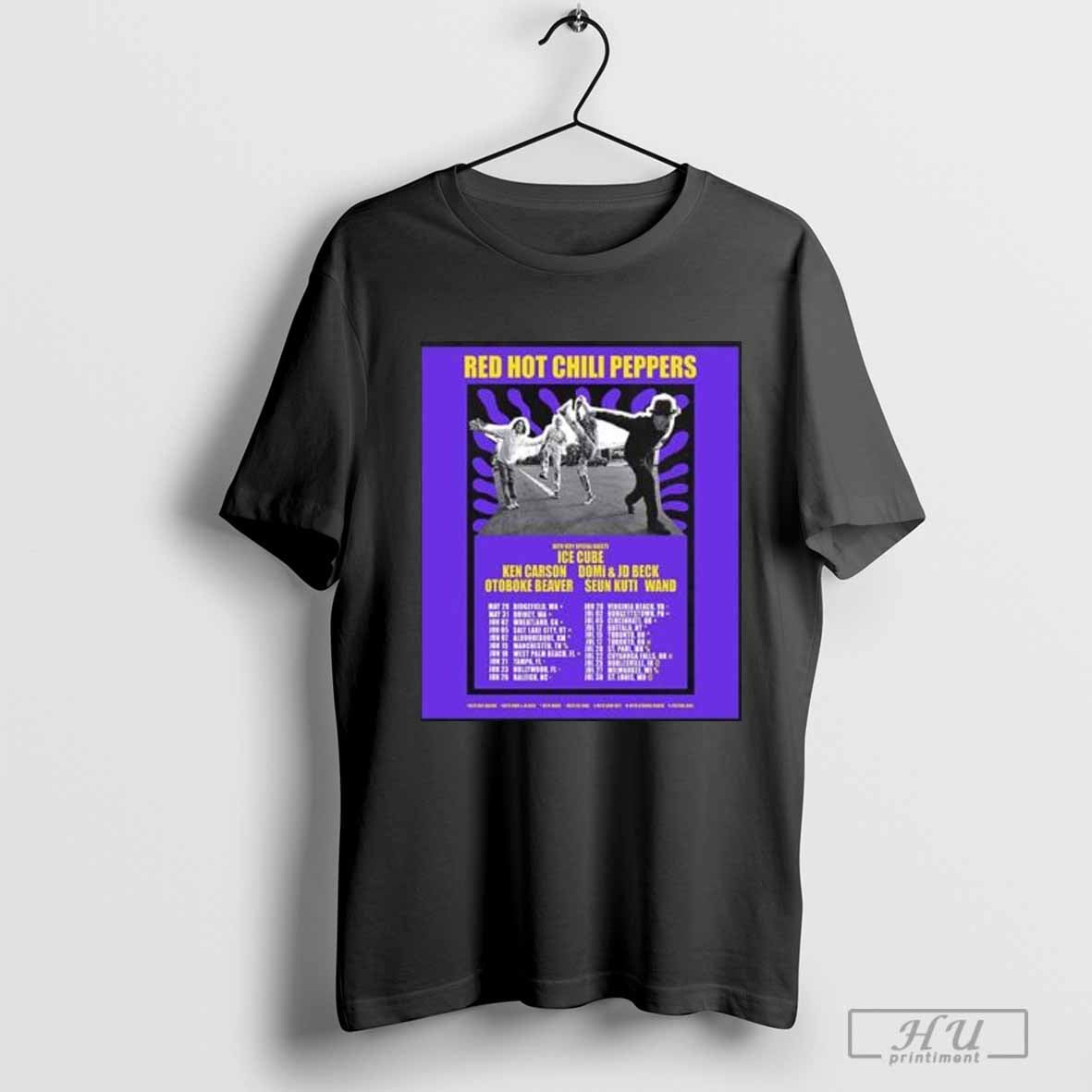 Red Hot Chili Peppers Tour 2024 Schedule List Date Essentials Tee