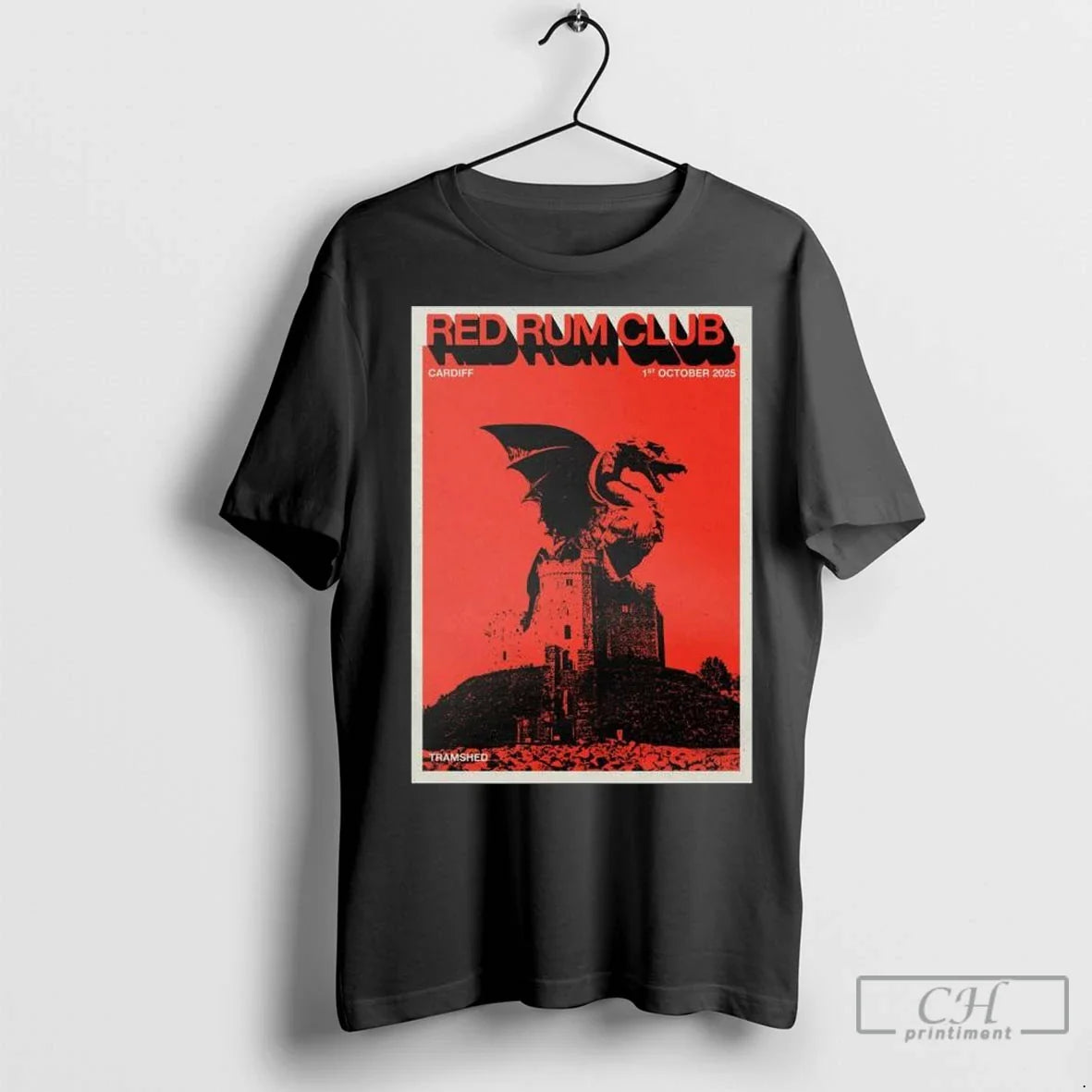 Red Rum Club October 1 2025 Tramshed Cardiff Uk Long Sleve T Shirts