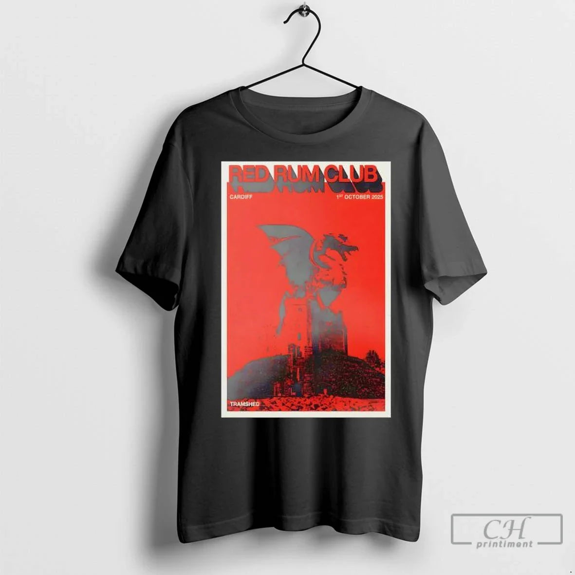 Red Rum Club Tour October 1 2025 Cardiff Uk T Shirts Long Sleeve