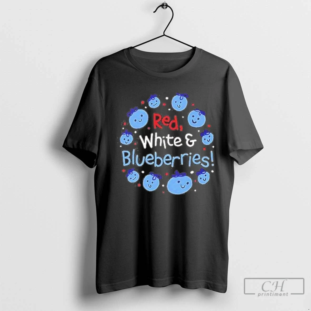 Red White And Blueberries Shirt Exclusive Fashion