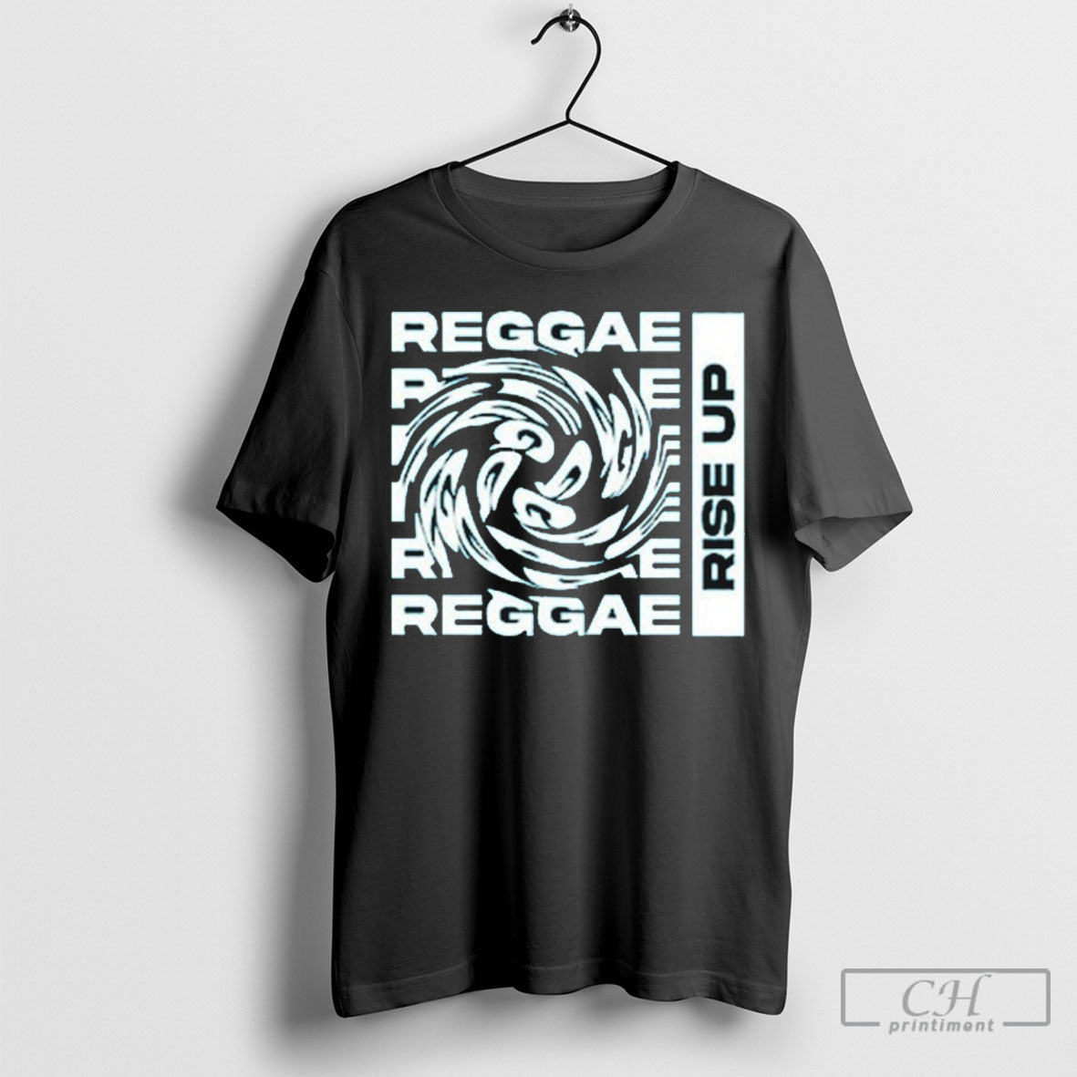 Reggae Rise Up Arizona Simple Swirl TShirt Designer Style