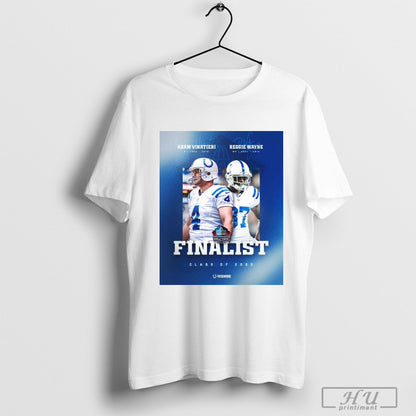 Reggie Wayneadam Vinatieri Indianapolis Colts Finalists Pro Football