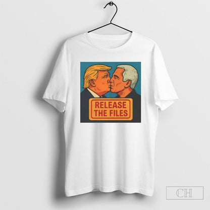Release Files Trump Epstein Meme Shirt Vintage Gift