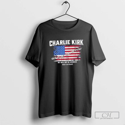 Rest Peace Charlie Kirk This Is Turning Point We Will Not Be Silenced