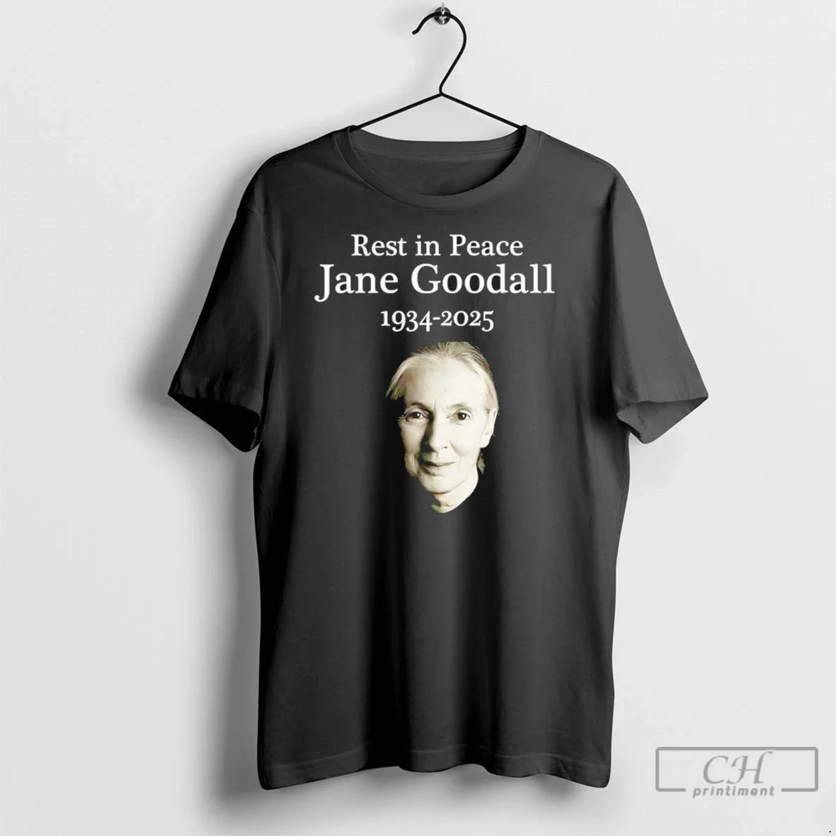 Rest Peace Jane Goodall 1934 2025 T Shirts Tank Top Exclusive Style