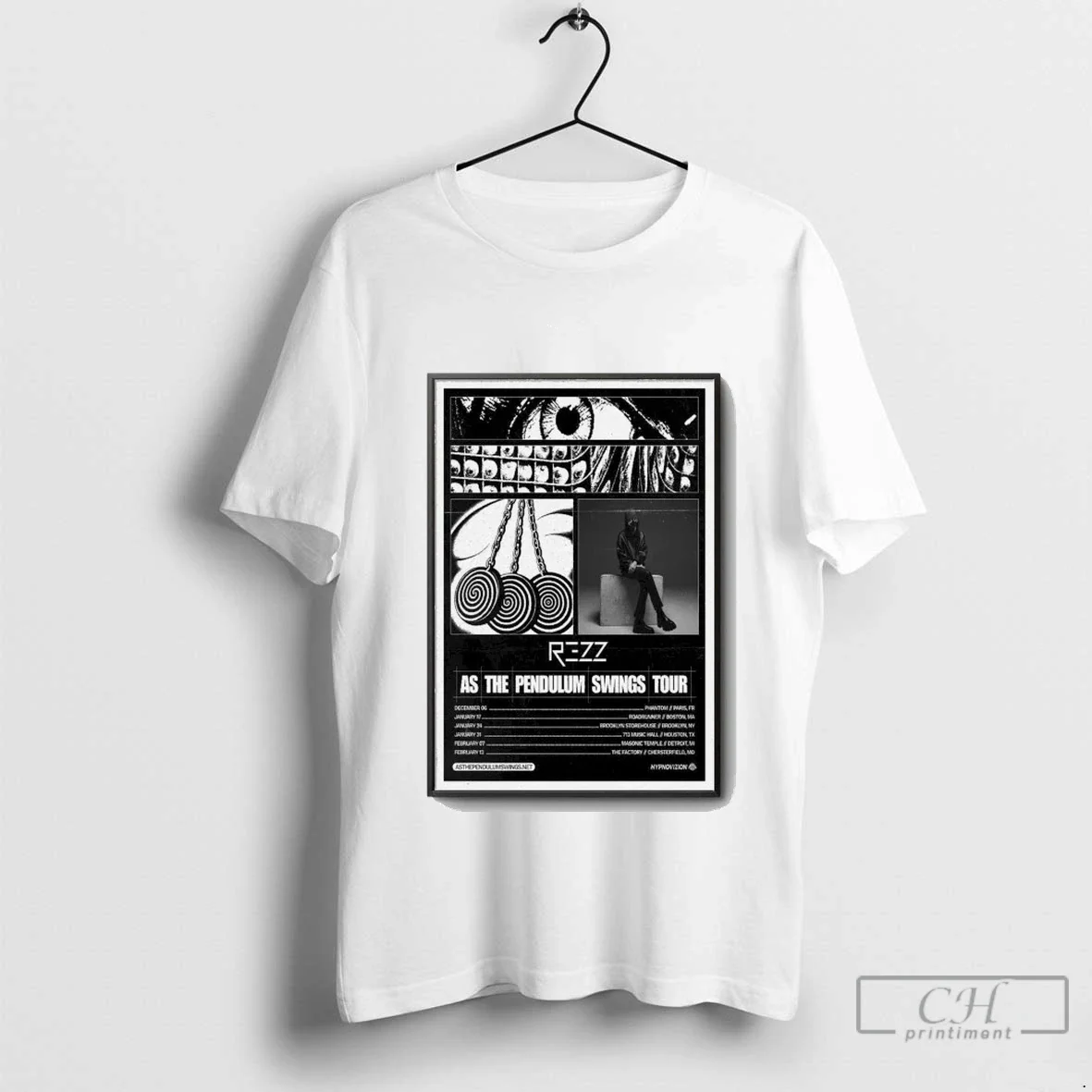 Rezz As Pendulum Swings TShirt Classic Outfit
