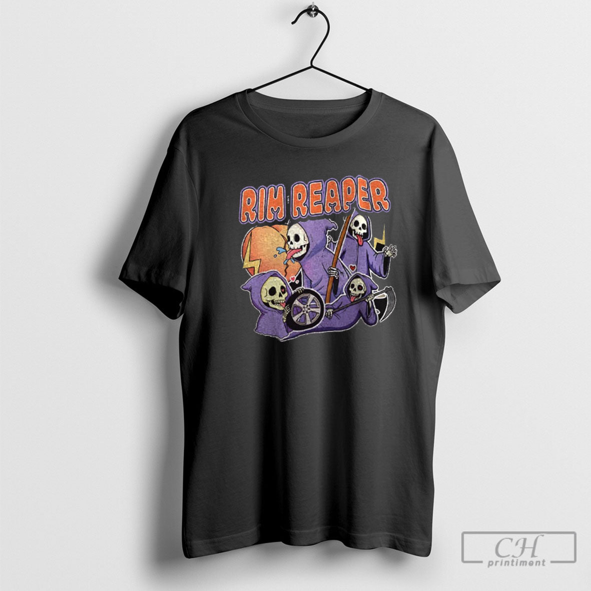 Rim Reaper Grim Reaper Meme Halloween Tee Unique Collection