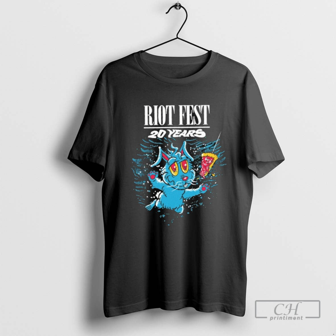 Riot Fest 2025 20Th Anniversary Tee Premium Art