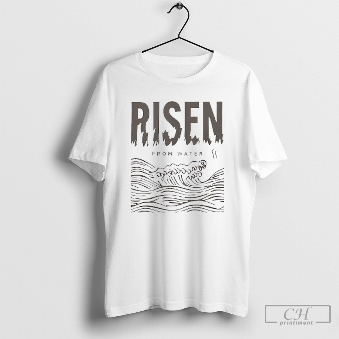 Risen From Water Sweatshirt Designer Apparel