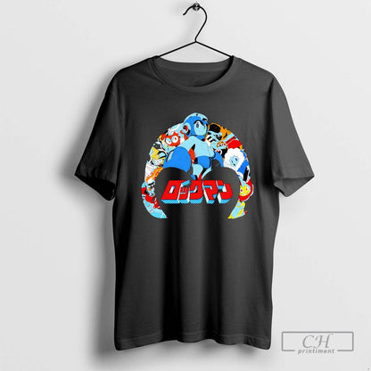Rockman Robot Masters TShirt Premium Apparel
