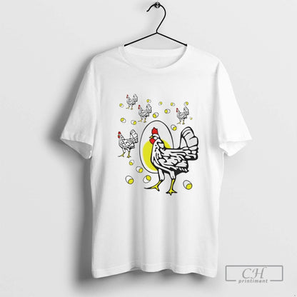 Roseanne Conner Chicken Sweatshirt Authentic Art