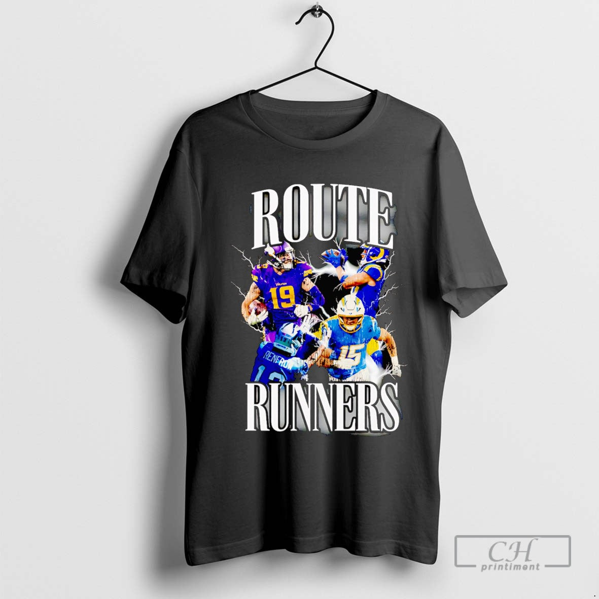 Route Runners Football Tank Top Vintage Look