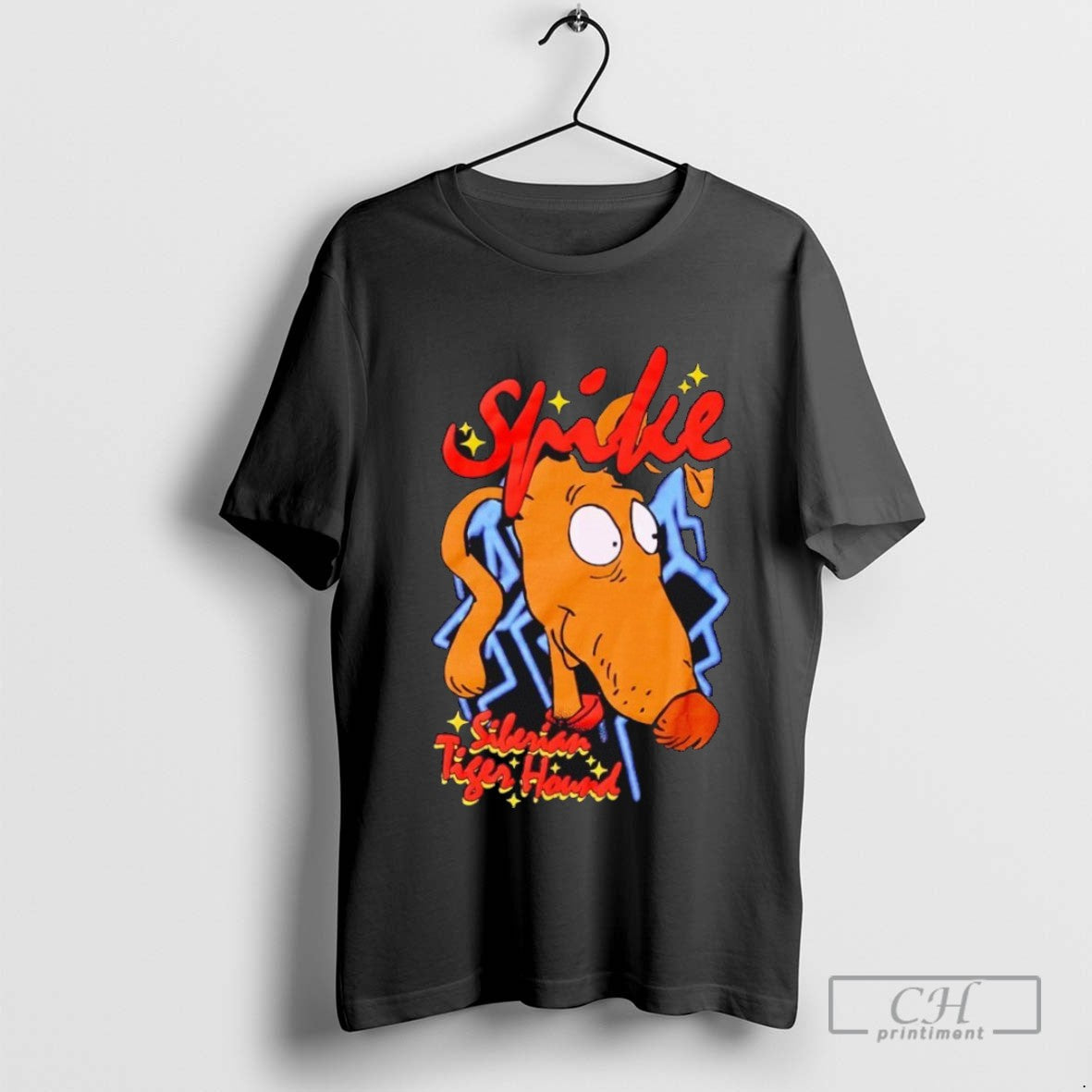 Rugrats Spike Puff Tee Elegant Style