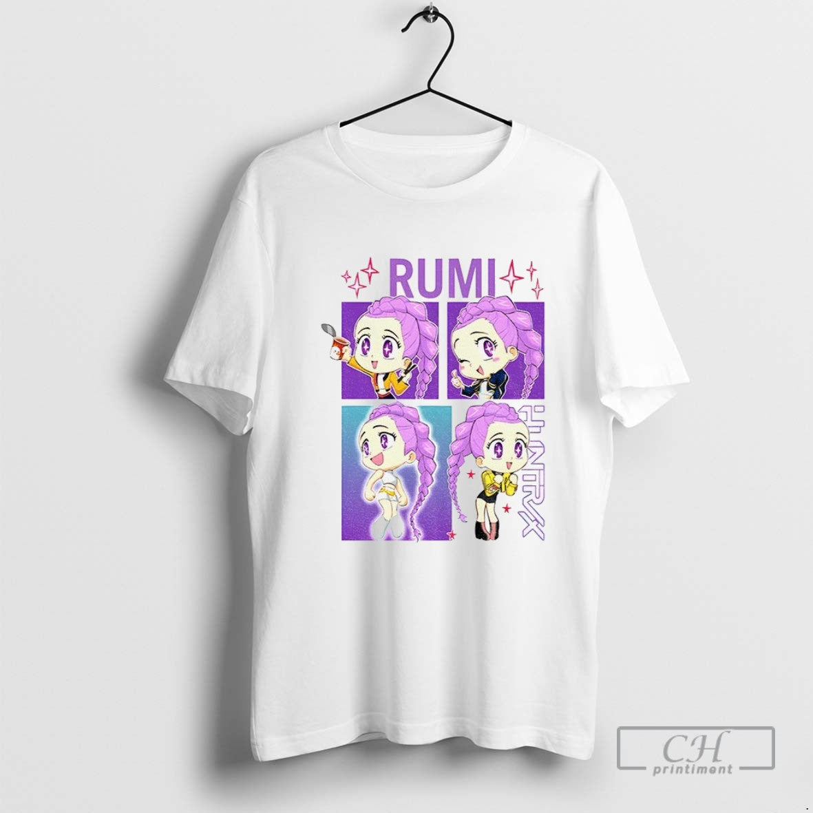 Rumi Kpop Demon Hunters Wiki Cartoon Tank Top Classic Art