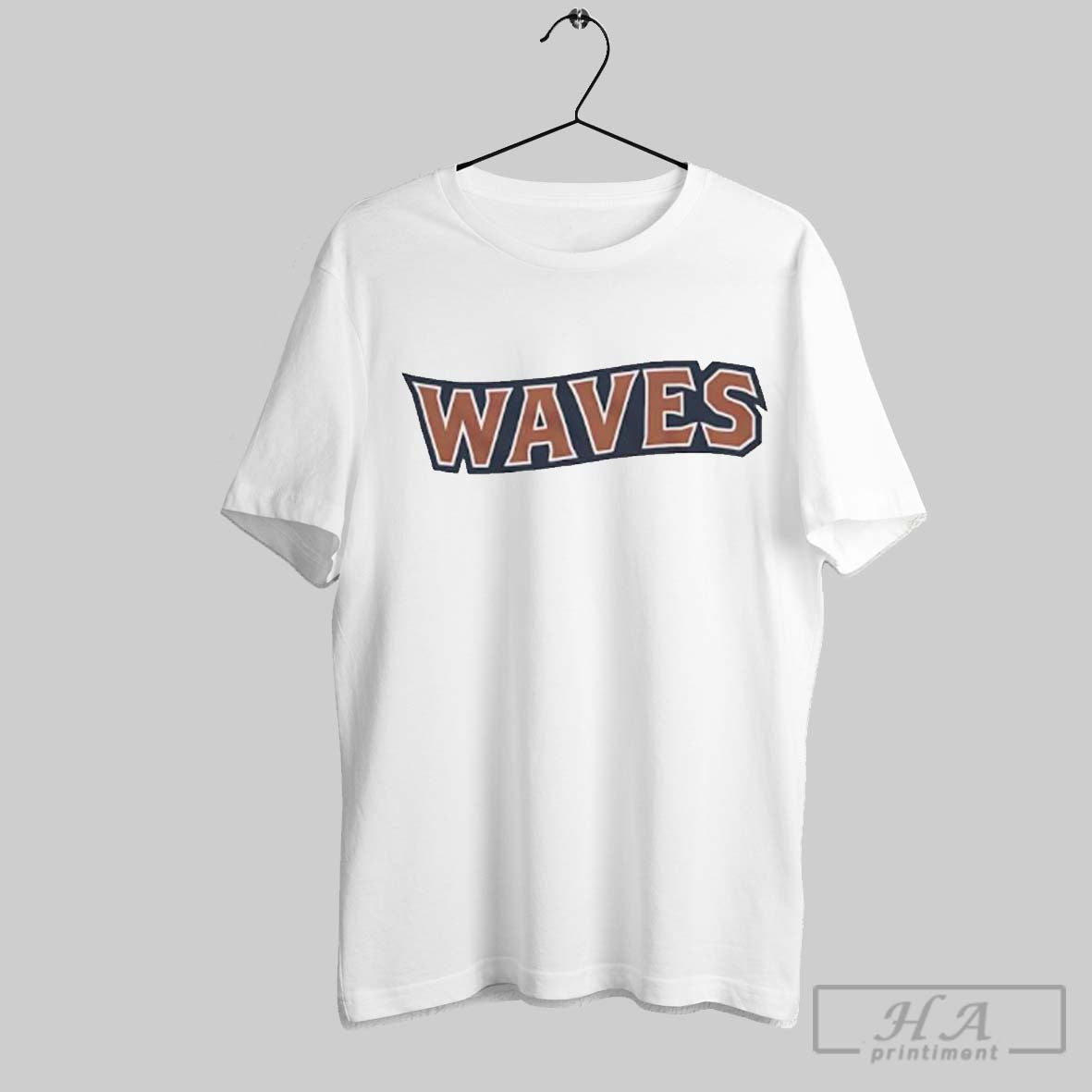 Running Point Isla Gordon Waves Shirt Retro Art