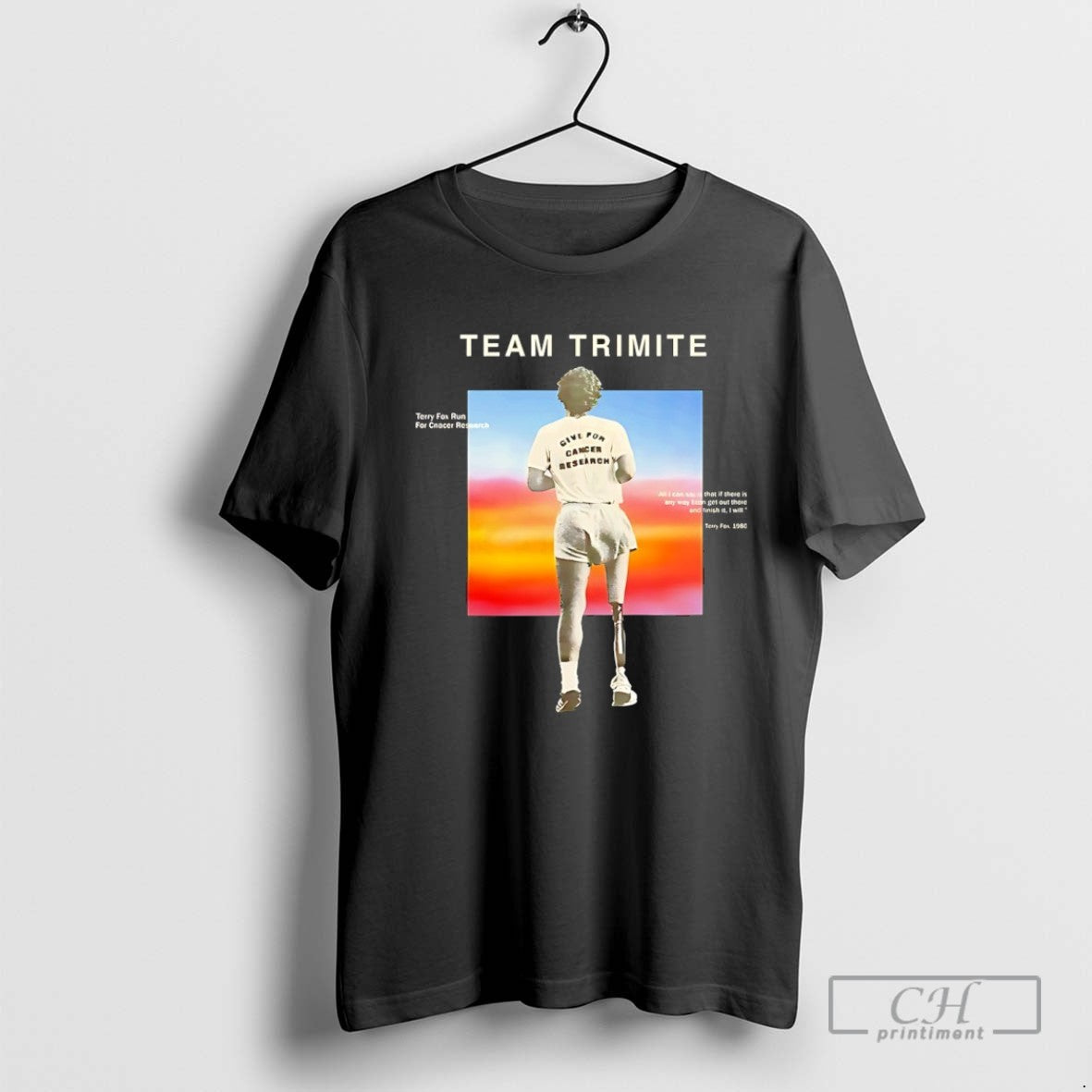Ryan Reynolds Finish It 2025 Terry Fox Run Hoodie Elegant Art