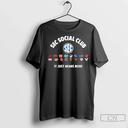 Sec Social Club T Shirts Shirt Classic Design