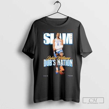 Slam Jalen Williams Dubs Nation TShirt Trendy Design