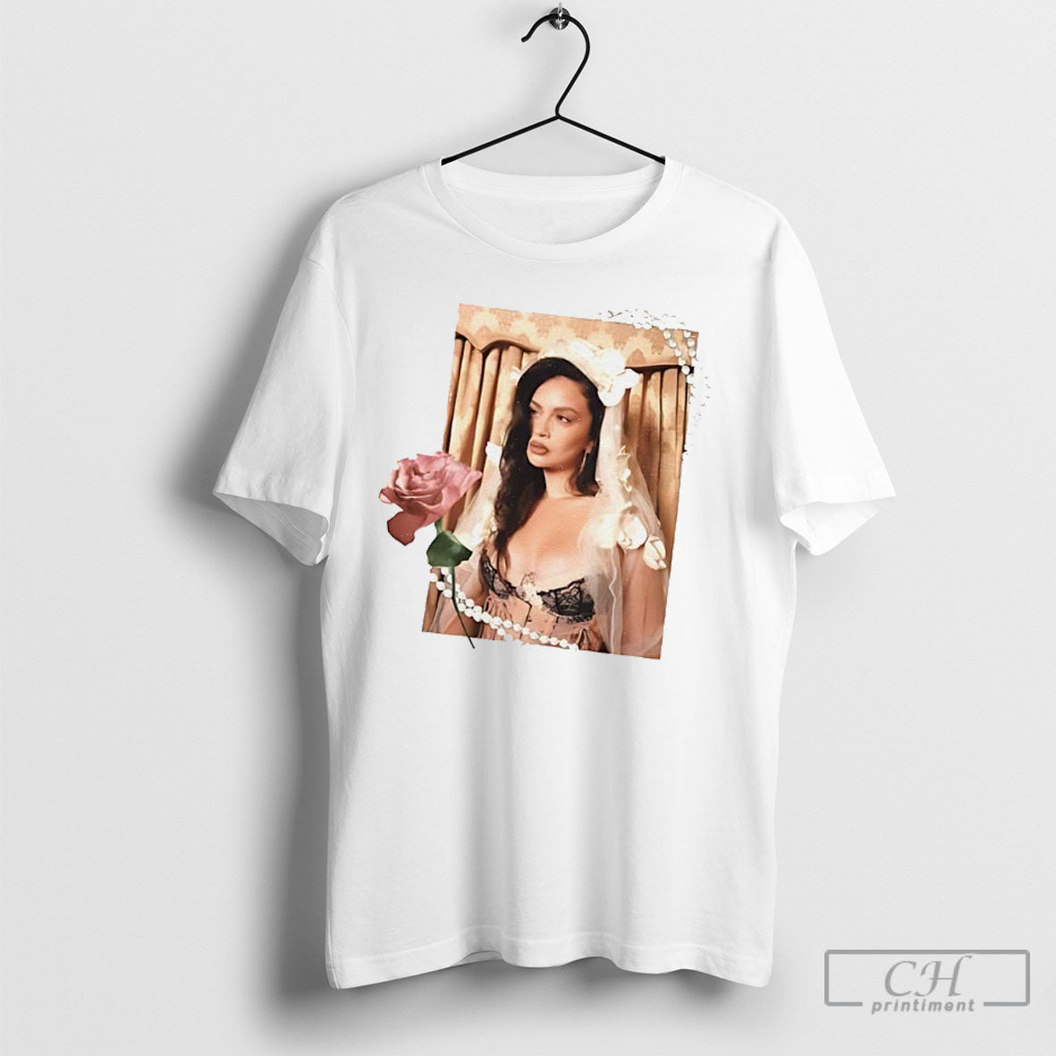 Sabrina Claudio Portrait Hoodie Retro Style