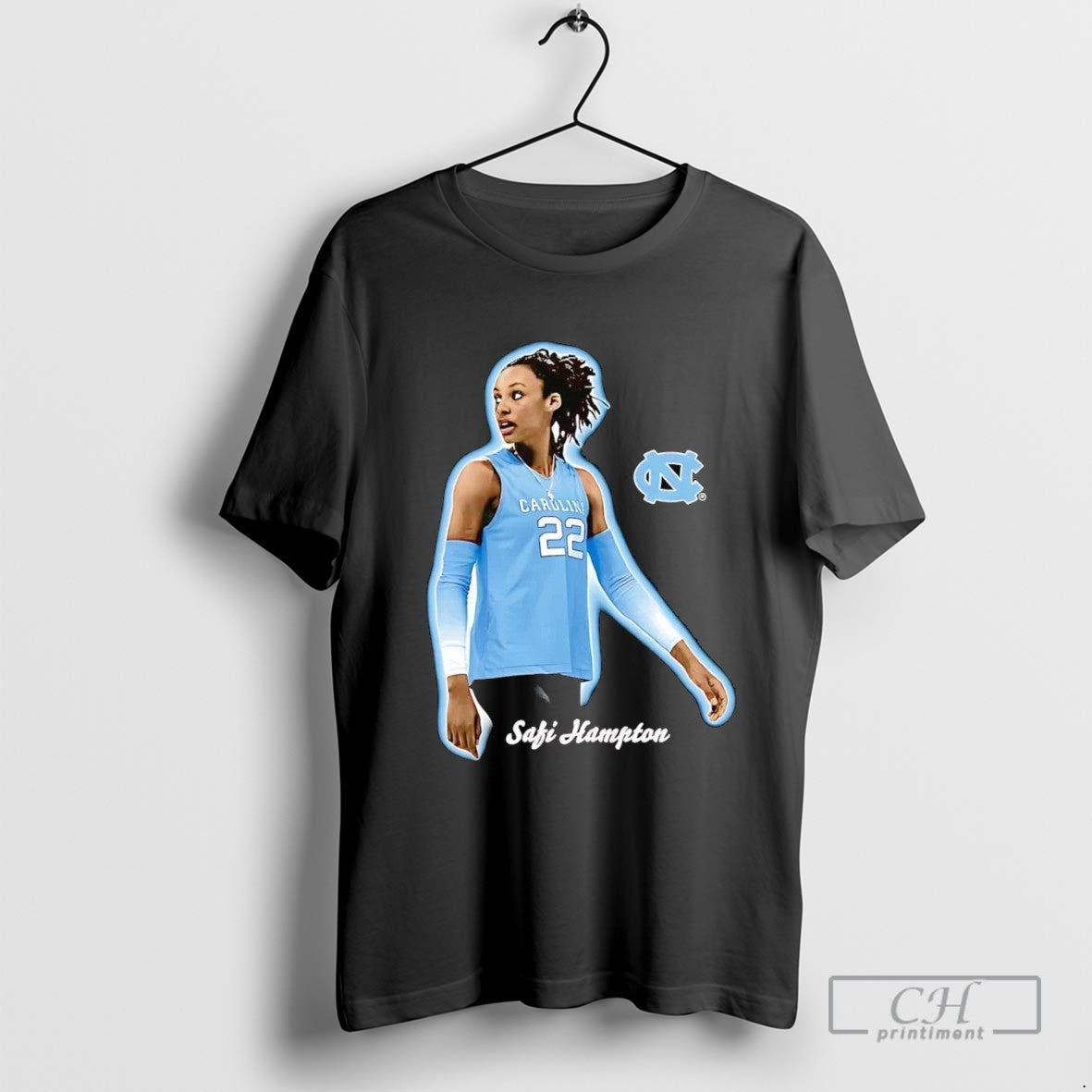 Safi Hampton Portrait Unc Volleyball Sweatshirt Vintage Fashion