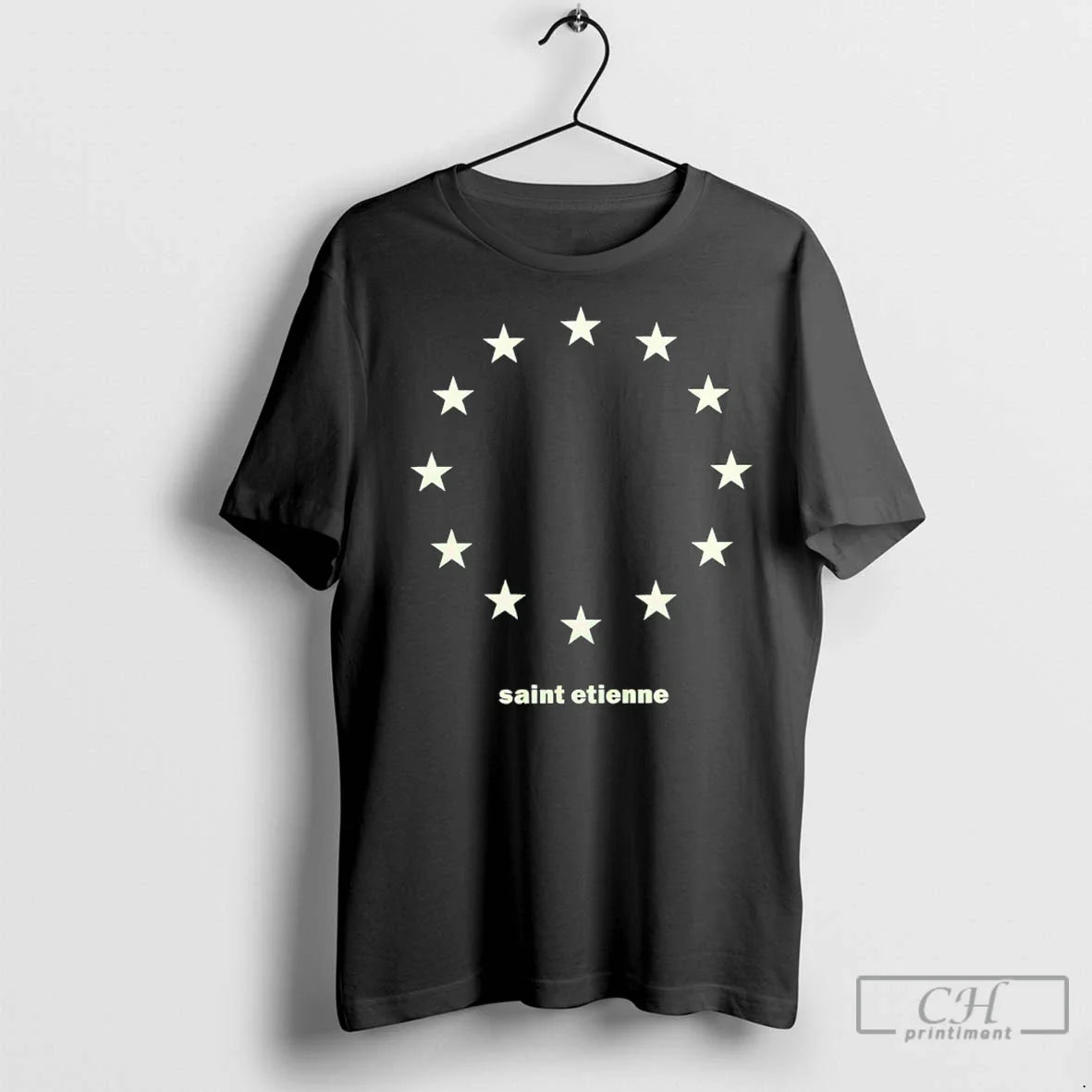 Saint Etienne Stars Logo T Shirts Shirt Vintage Style