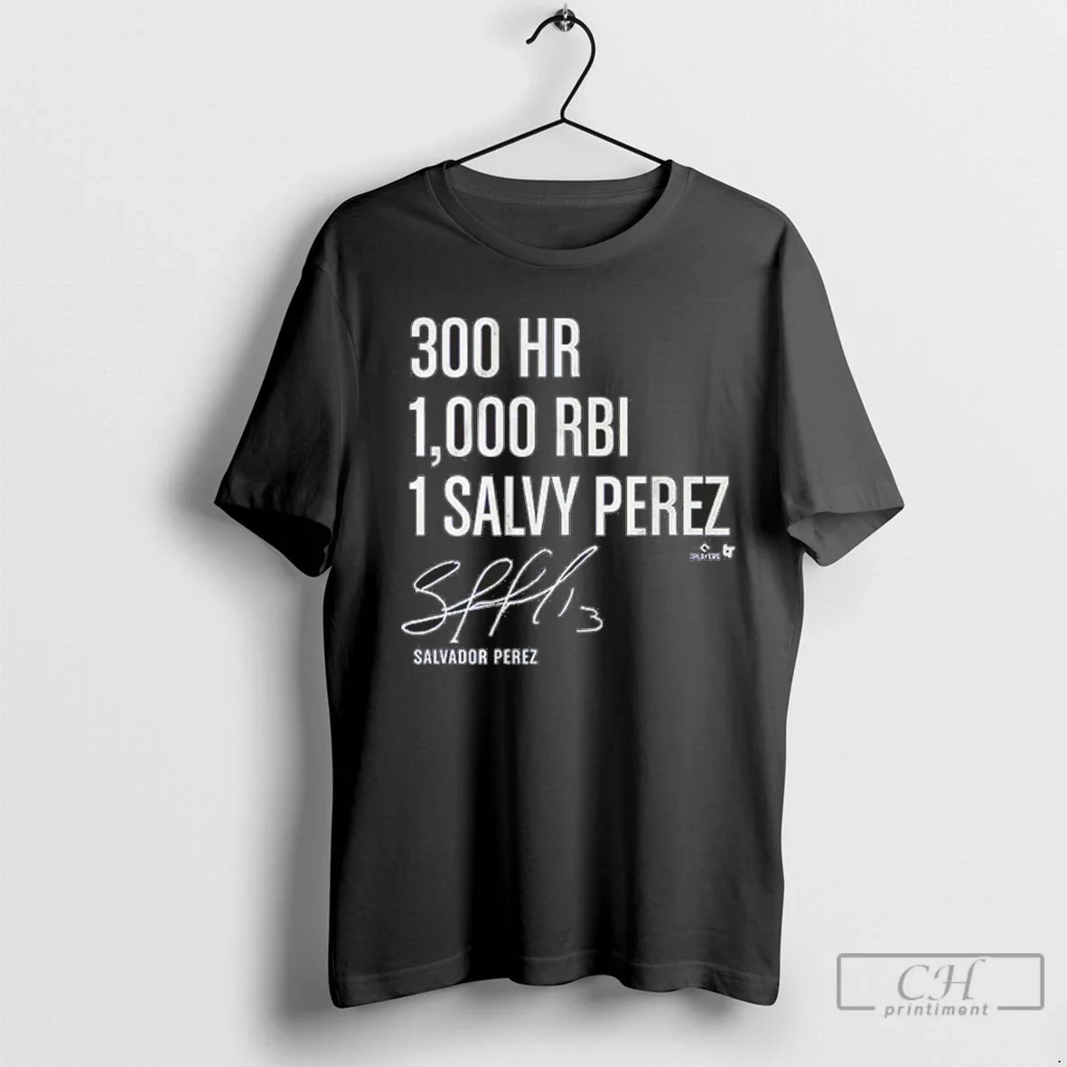 Salvador Perez 300 Homers 1000 Rbi Tank Top Vintage Apparel